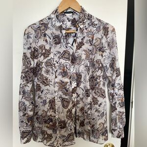 Vintage Massimo Dutti paisley Cotton shirt